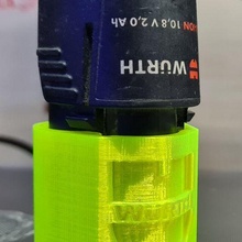 wurth battery holder 3d print model - Mito3D