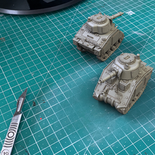 ww2 Amerikan m4 Sherman orta grot tank oyun Warhammer 40k 40000 ork savaş çekiç 3d print model - Mito3D