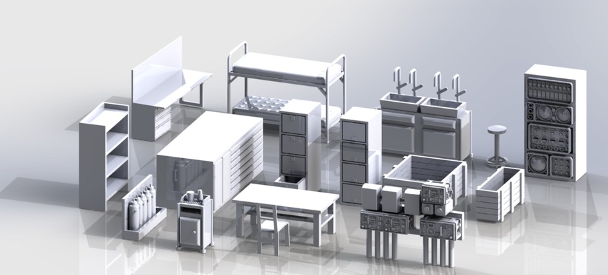 ww2 german bunker command centre 3d print model - Mito3D