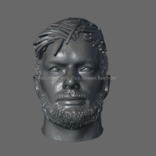 wwe-wwf finn balor head art wrestling 3d print model - Mito3D