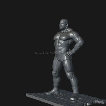 wwe wwf Goldberg şekil Sanat güreş 3d print model - Mito3D