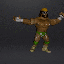 wwe erkek erkekler retro wwf Hasbro mafsallı obj stl Westelmania Önbellek kavga wcw cenazeci taşıma tramvay güreş 3d print model - Mito3D