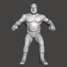 wwe wwf ljn style arn anderson figure wrestling toy sculpture 3d print model - Mito3D