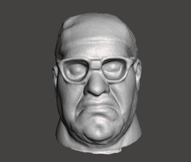 wwe wwf ljn estilo Bubba raio Dudley personalizadas cabeça esculpir luta livre figura brinquedo escultura 3d print model - Mito3D
