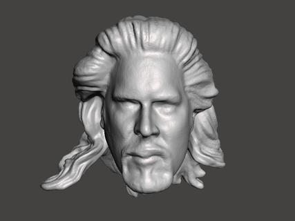 wwe wwf ljn style diesel kevin nash custom head sculpt wrestling figure toy sculpture 3d print model - Mito3D