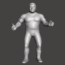 wwe wwf ljn stile don muraco figura wrestling giocattolo scultura 3d print model - Mito3D