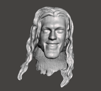 wwe wwf ljn style edge custom head sculpt wrestling figure toy sculpture 3d print model - Mito3D