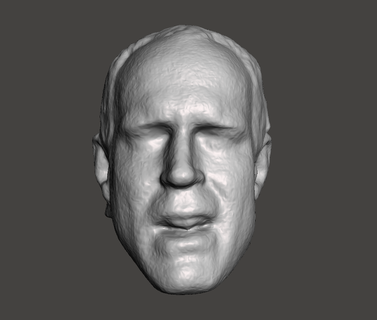 wwe wwf ljn style hardcore holly head sculpt wrestling figure toy sculpture 3d print model - Mito3D