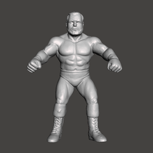 wwe wwf wcw galoob style arn anderson figure 3d print model - Mito3D