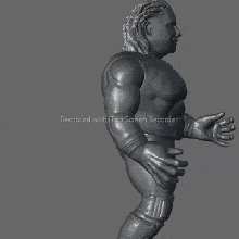 wwf beverly fratello blake 2x connettore arte wrestling 3d print model - Mito3D
