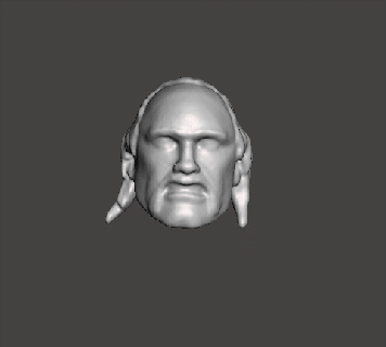 wwf hulk head hogan wwe toy wrestling action figure articulated stl obj wcw ljn galoob 3d print model - Mito3D
