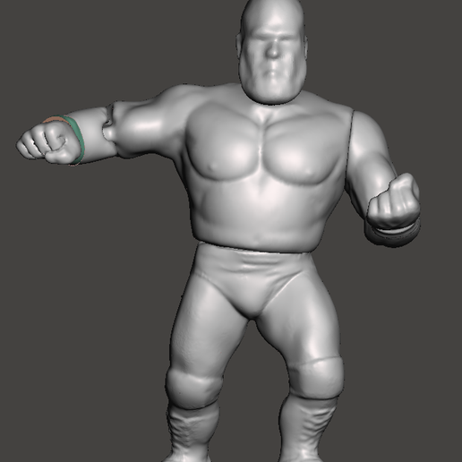 wwf wwe aew ecw wcw 3D print model - Mito3D