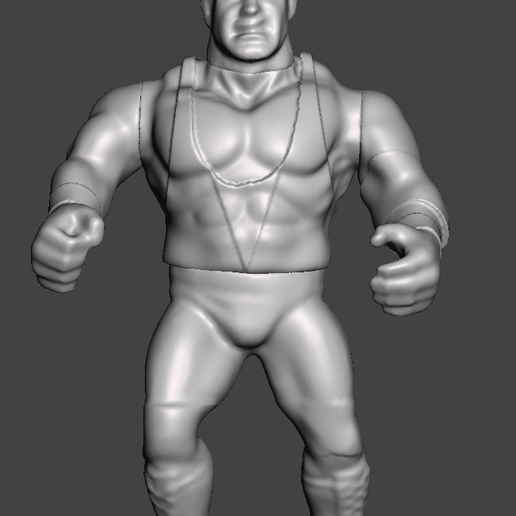 wwf wwe nouveau ecw wcw art 3D print model - Mito3D