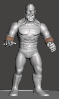 wwf wwe aew ecw wcw retro 3d print model - Mito3D