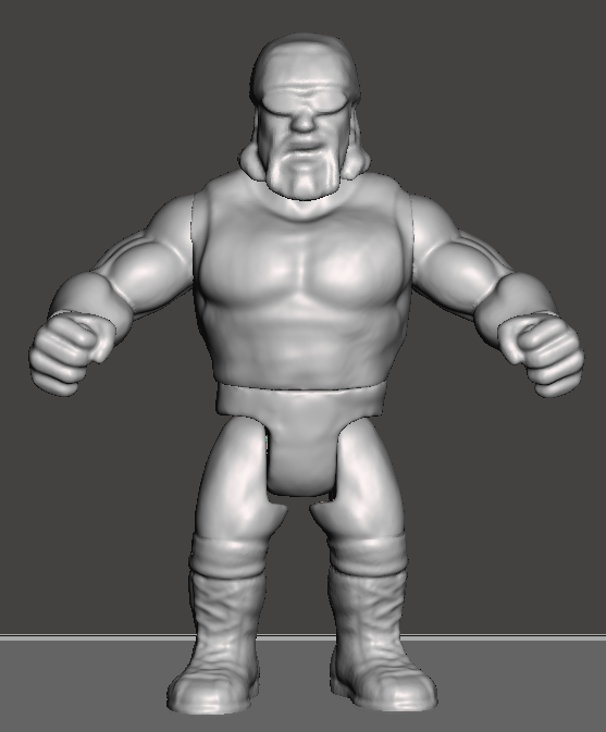 wwf wwe aew ecw wcw retro 3D print model - Mito3D