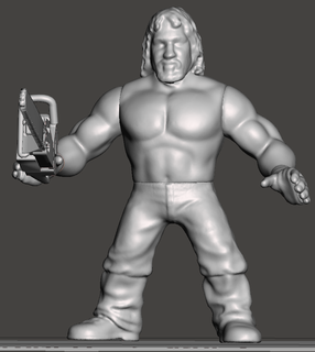 wwf wwe aew ecw wcw retro 3d print model - Mito3D