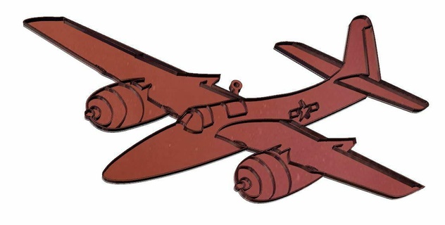 İkinci Dünya Savaşı us dövüşçü Noel süs Toplamak Sanat p 51d mustang Avcı uçağı ww2 f4u 3d print model - Mito3D