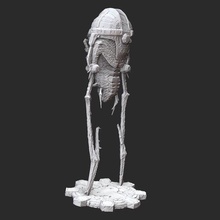 wyrm nemacyst gears war 3d model stl file print game locust cog figure figurine miniature statue character 3d print model - Mito3D