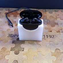 wyze mini cuffie pro titolare supporto ricarica stazione gadget 3d print model - Mito3D