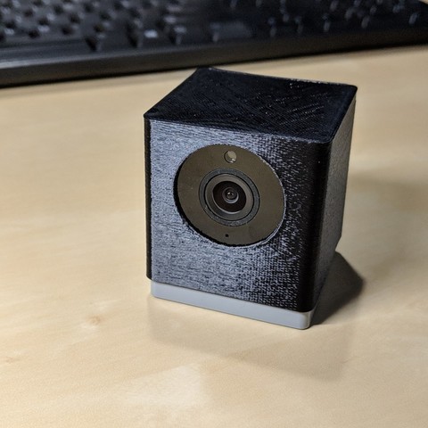 wyze cam hood gadget kamera wyzecam kapak 3D print model - Mito3D