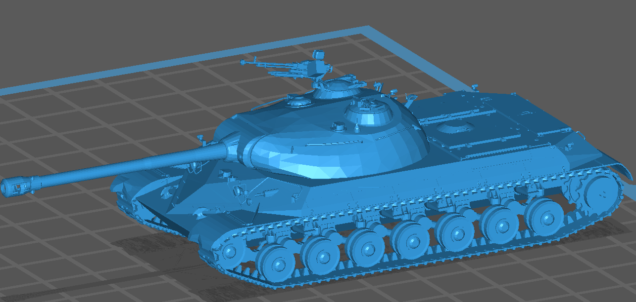 wz-111 3D print model - Mito3D