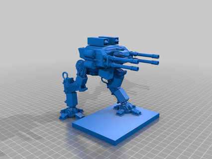 x-1000 heavy walker heavy walker 3d printing  3d print model - Mito3D