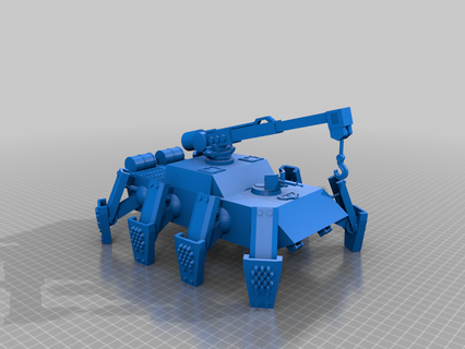 x-110 amored recovery vehicle armored recovery vehicle 3d printing  3d print model - Mito3D