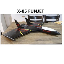 x-85 funjet various jet fun x85 aircraft remote control model plane rc 3d print model - Mito3D