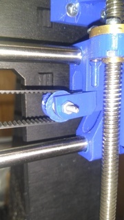 x-axis prusa i3 623 pulley rework x axis 3d printer parts 3d print model - Mito3D