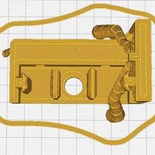 x-belt tensioner cable-guide - t-nut tool artillery swx1 sidewinder x1 3d printer parts 3d print model - Mito3D