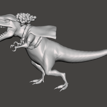 x-drake dinosaur form 3d model xdrake x drake one piece 3d print model - Mito3D