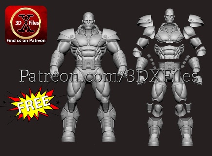 x-men apocalypse 6ft cosplay - 3d print model files stl 3d print model - Mito3D