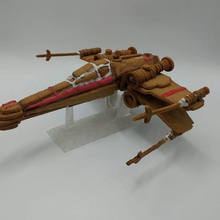 x-wing de la base juego juguete xwing star wars starwars cortador galletas cookie 3d print model - Mito3D