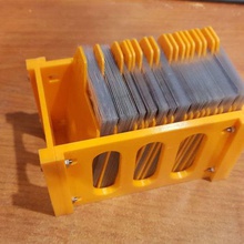 x-wing caixa de cartão & divisor jogo jogos 3d print model - Mito3D