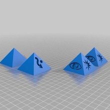 x-wing dice tool 3d printing 3d print model - Mito3D
