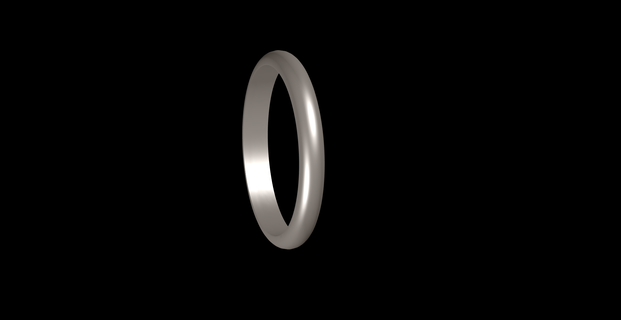 x25 rim ring 25mm - semi circle alliances set lot gems stones jewel jewellery jewelry gold casting wax marriage union silver art 3d print model - Mito3D