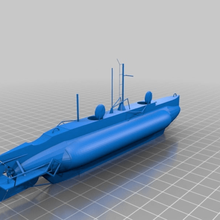 x craft submarine tool military royal navy world war 2 3d printing 3d print model - Mito3D