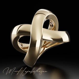 oro anillo joyería joya plata imprimible diamante anillos compromiso brillante Moda canalla quilate 3d print model - Mito3D