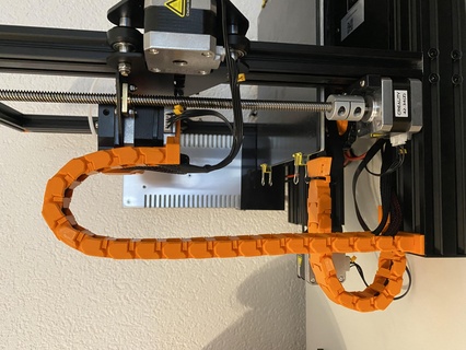 x z axis cable carrier chain ender 3 neo ender3neo chaineportecablexyz 3d print model - Mito3D