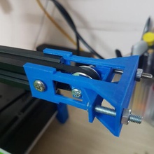 x-axis pulley holder tool adjustable 3d printer part 3d print model - Mito3D