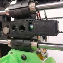 x-axis tensioner wanhao di3 tool belt optiprint duplicator i3 mods 3d print model - Mito3D