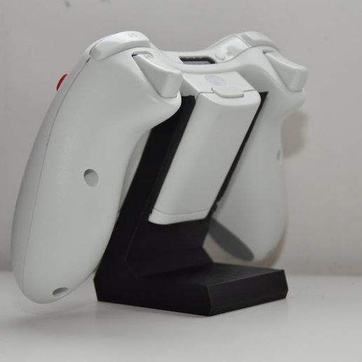 xbox 360 controlador estante soporte videojuegos 3D print model - Mito3D