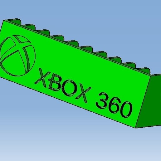 xbox 360 game cases storage games videogame gamer box cover gamecover nextgen case 3D print model - Mito3D