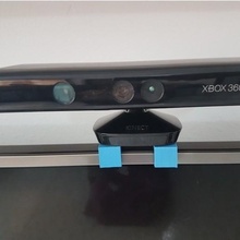 xbox 360 kinect mount lg tv modifiable game stand xbox360 3d print model - Mito3D