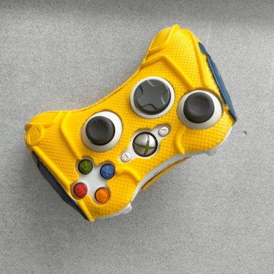 xbox 360 ghiottone astuccio guaina fantart piscina morta controllo accessorio video giochi film meraviglia alloggi 3d protettore rosso xbox360 3d print model - Mito3D