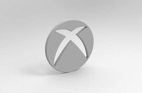 Xbox 3d imprimé logo 3d print model - Mito3D