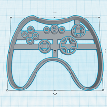 xbox controle de corte cookies a casa cortantes horno cocina juego joystick cortante galletas o 3d print model - Mito3D