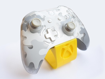 xbox controller stand mount modern 3d print model - Mito3D