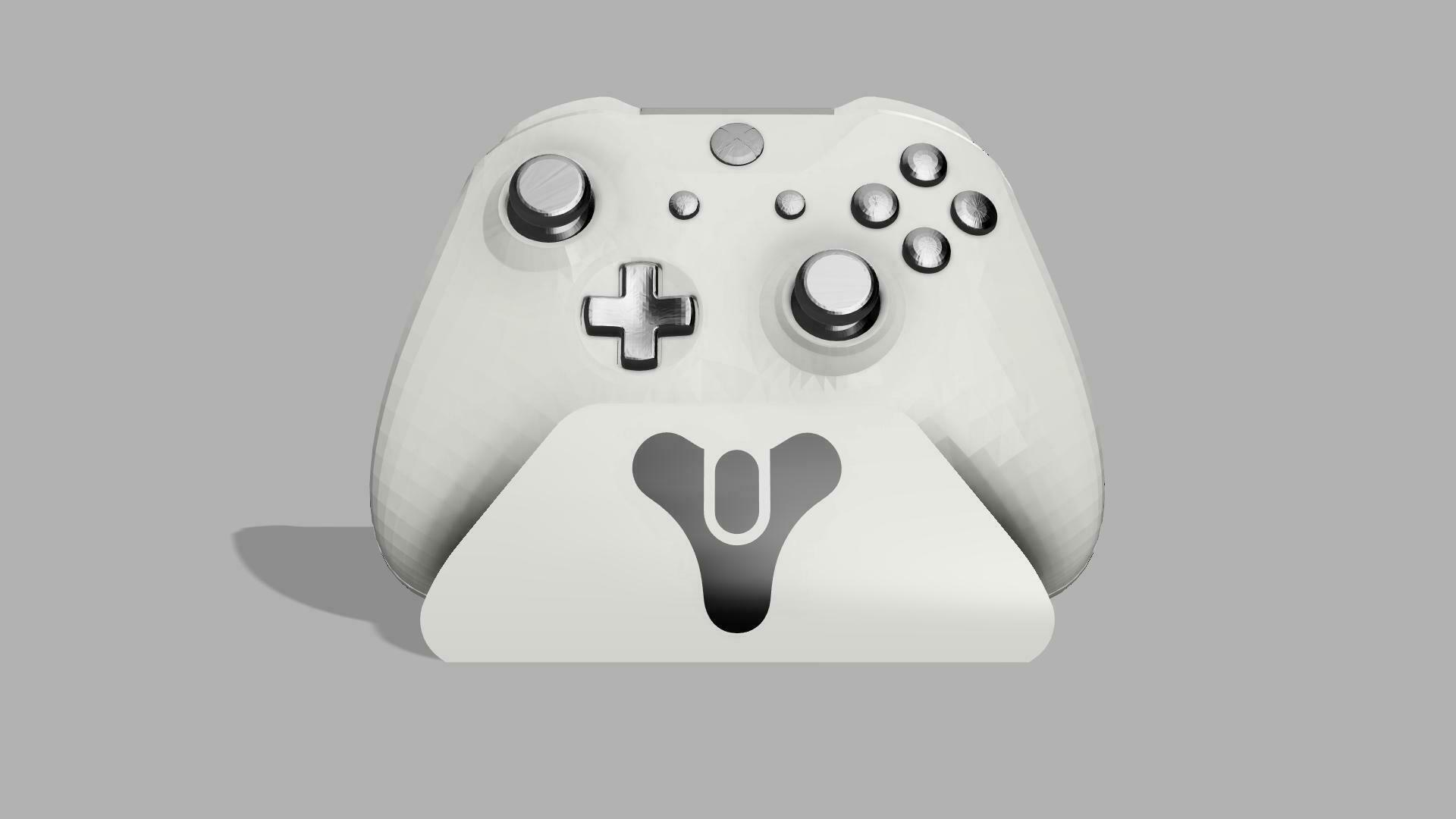 xbox destino ficar pé mando soporte controlador 3D print model - Mito3D