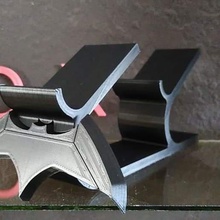 xbox dual batman support 3d print model - Mito3D